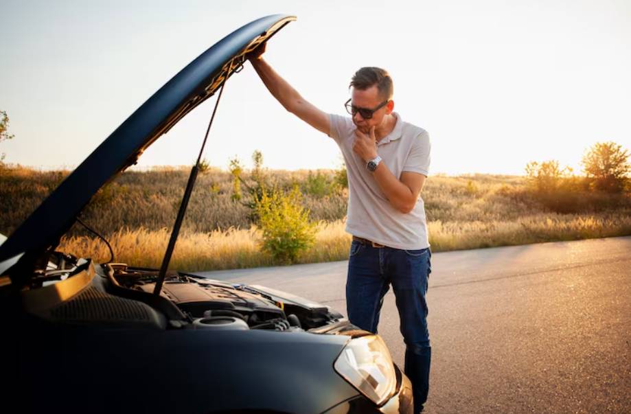 illustrasi mobil mogok (freepik.com/freepik)