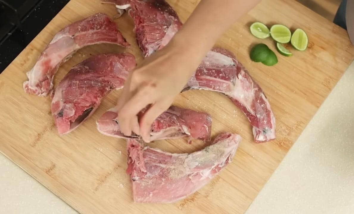 Potret rahang tuna