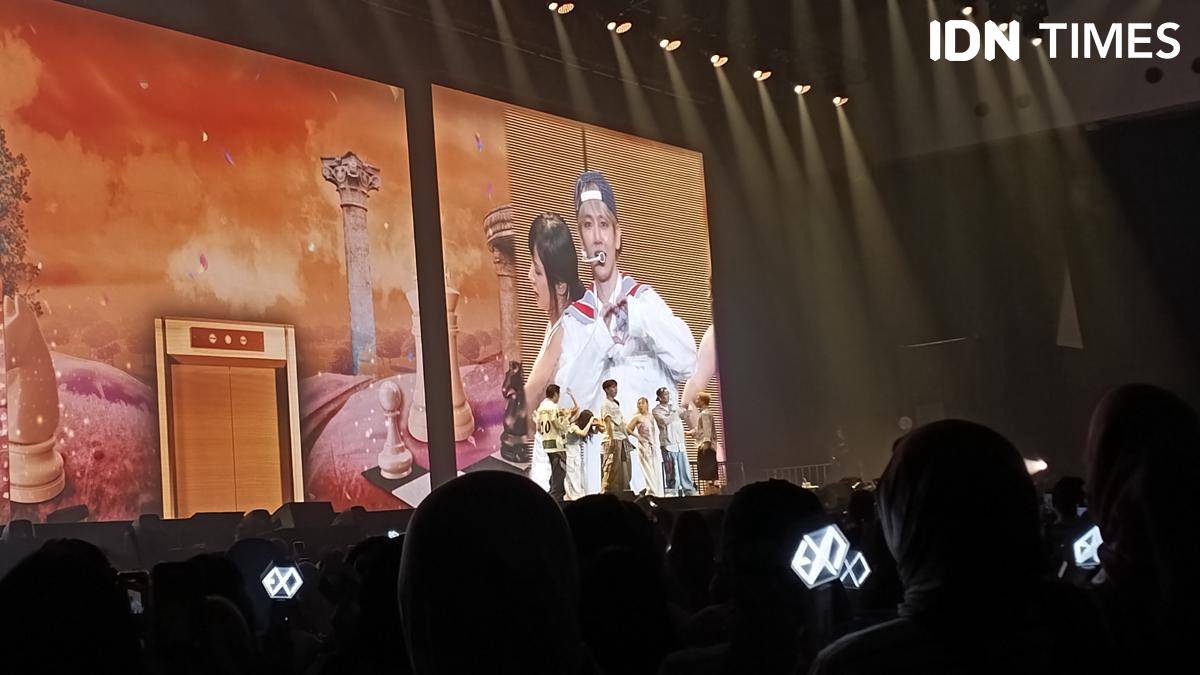 Baekhyun di Konser Reverie Jakarta 2025