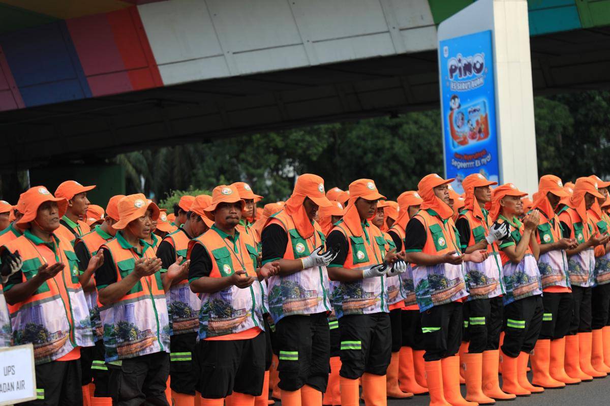 DLH DKI Terjunkan 1.800 Petugas Kebersihan (Dok. DLH DKI)