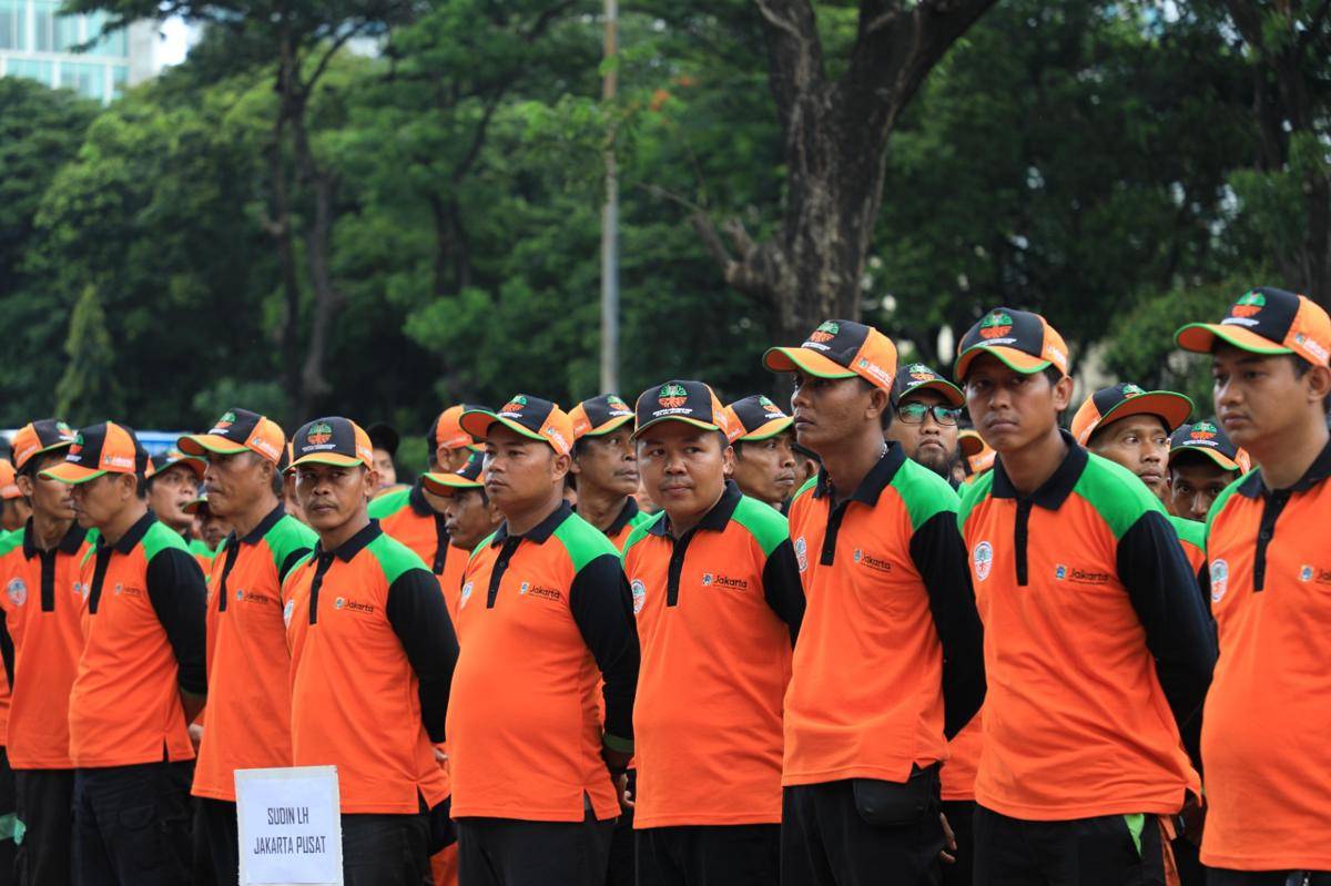 DLH DKI Terjunkan 1.800 Petugas Kebersihan (Dok. DLH DKI)