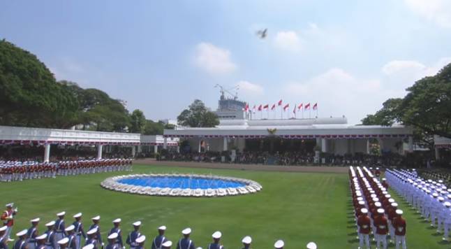 HUT ke-80 RI di Istana Merdeka