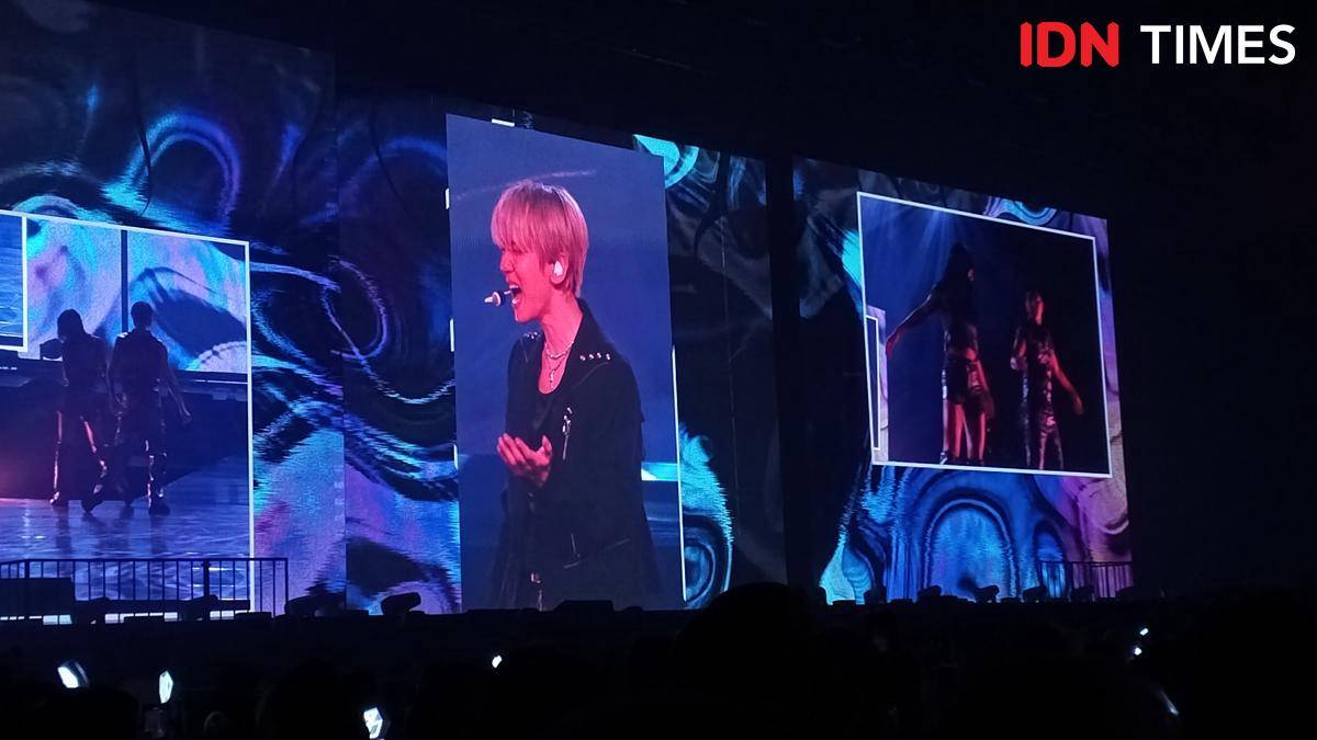 Baekhyun di Konser Reverie Jakarta 2025