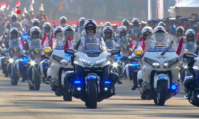 HUT ke-80 RI di Istana Merdeka