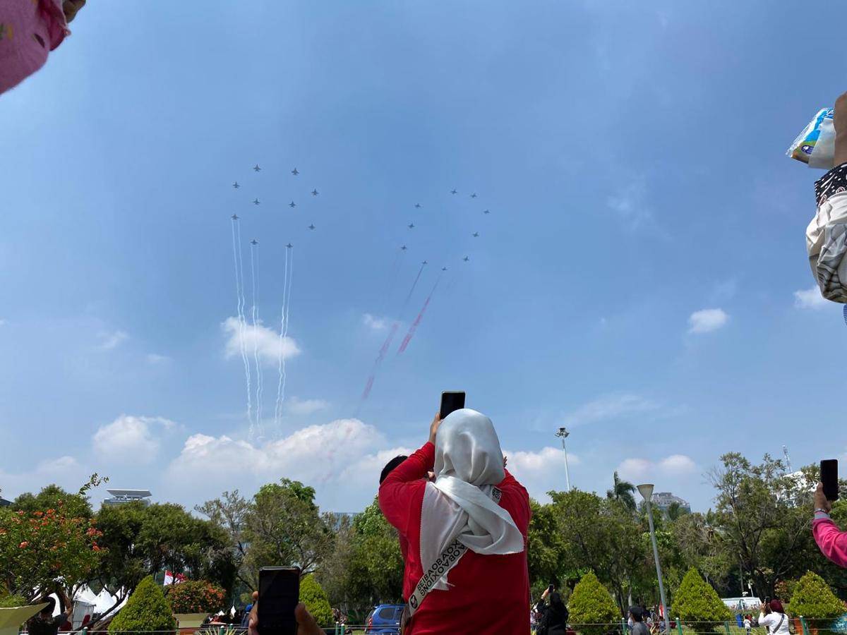 HUT ke-80 RI di Istana Merdeka