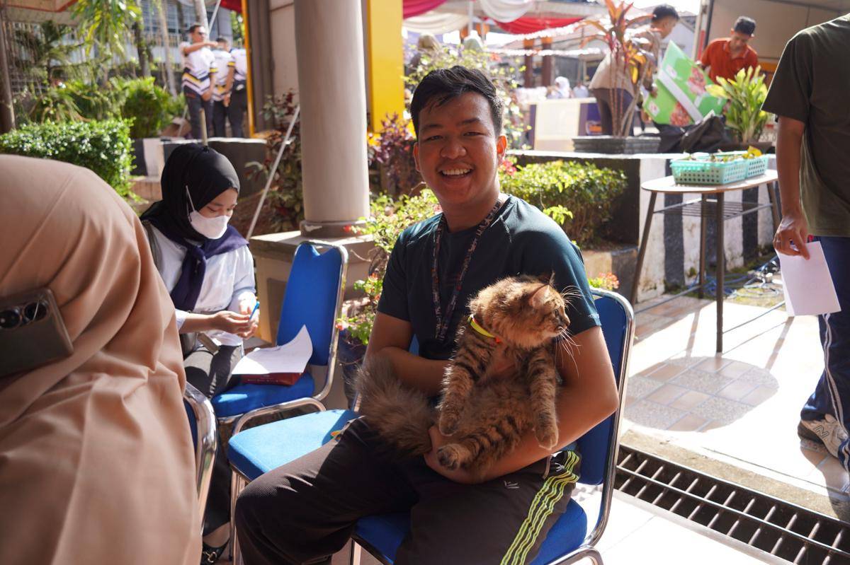 Vaksinasi rabies gratis di Sumsel