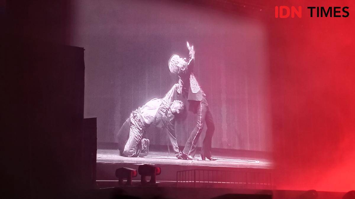 Baekhyun di Konser Reverie Jakarta 2025