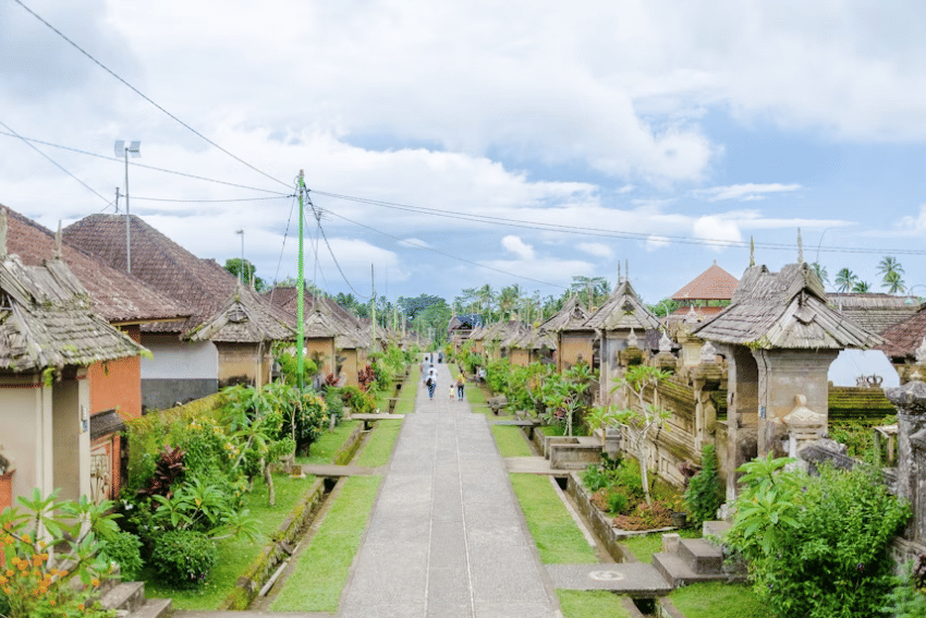 Potret Desa Adat Penglipuran di Bangli, Bali