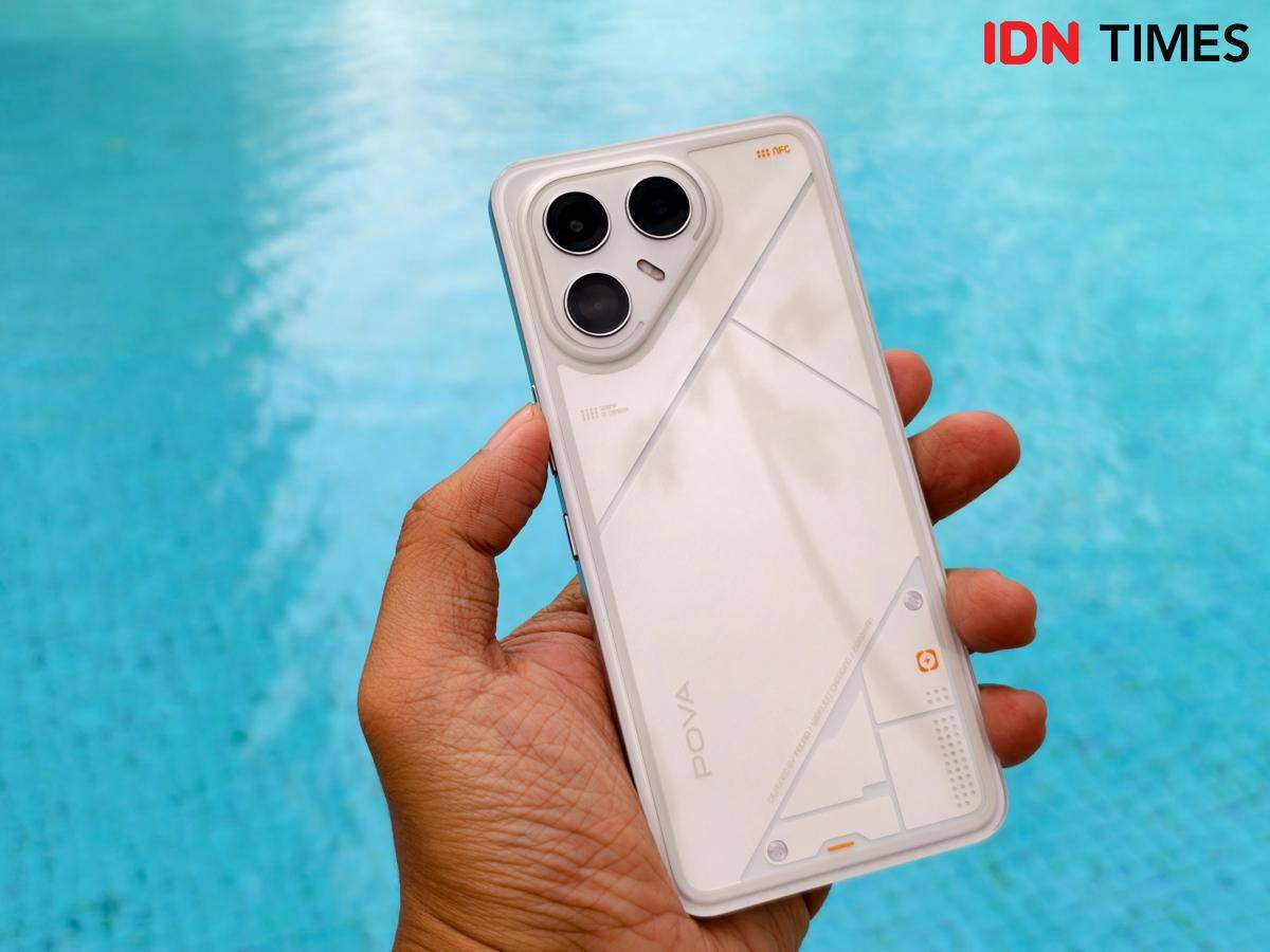 TECNO POVA 7 Ultra 5G (IDN Times/Fatkhur Rozi)
