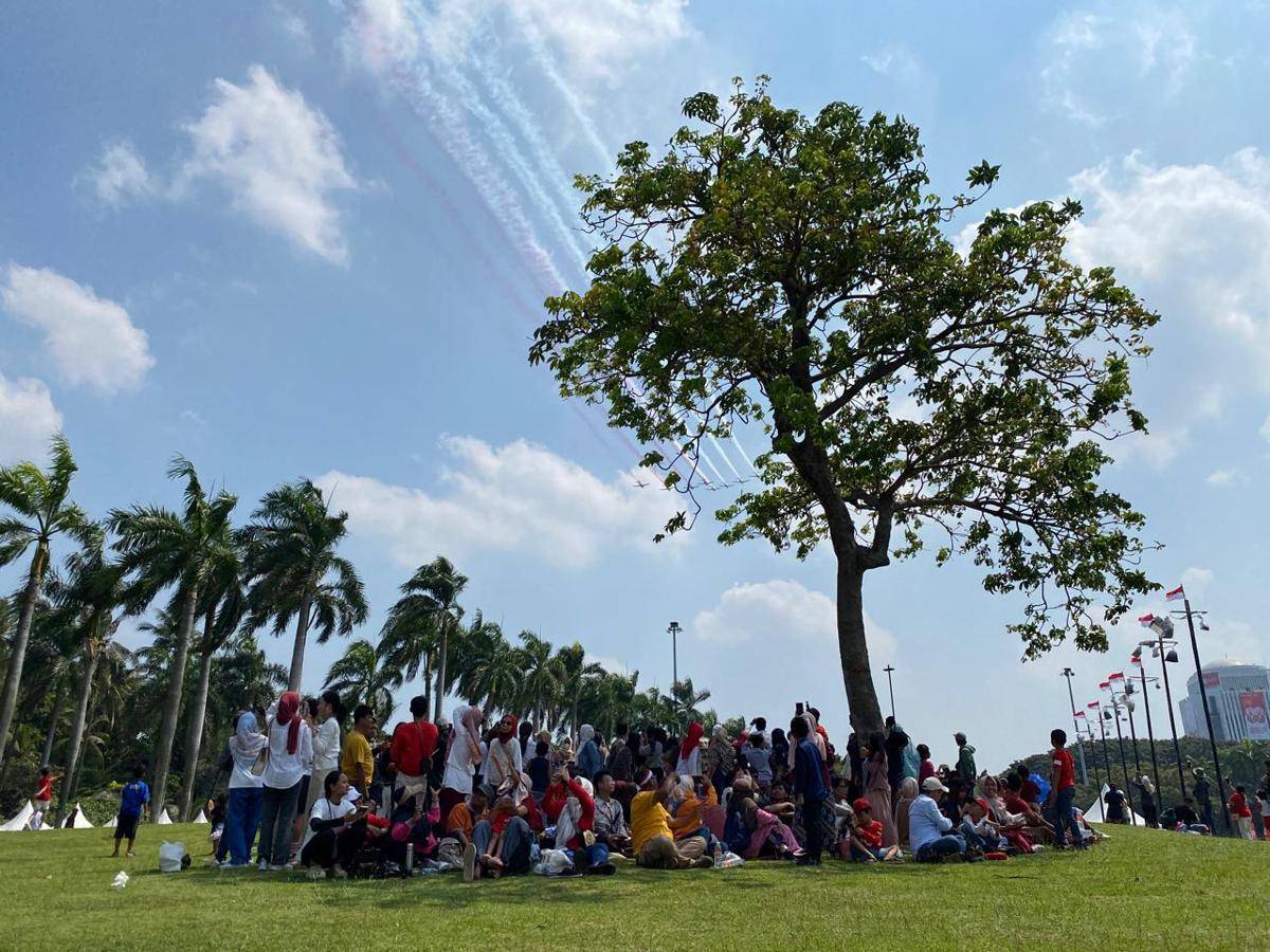 HUT ke-80 RI di Istana Merdeka