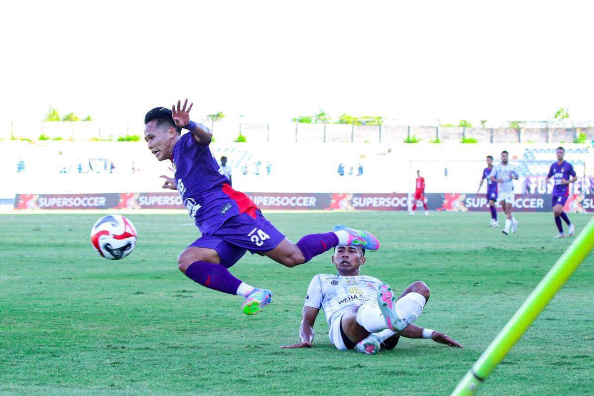 Pemain Persik Kediri saat melawan Madura United. IDN Times/istimewa