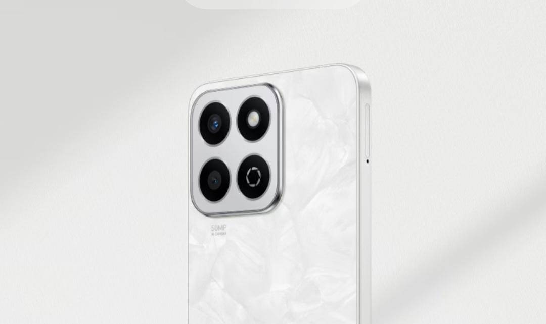 HONOR X7c 5G warna moonlight white