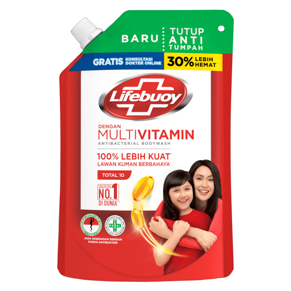 Lifebuoy Total 10 Antibacterial Body Wash (lifebuoy.co.id) 