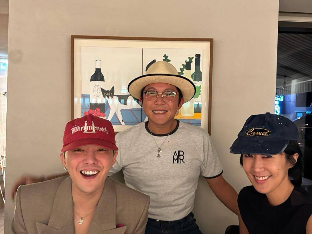 potret artis Korea di pesta ulang tahun G-DRAGON ke-38 (instagram.com/jinkyunghong)