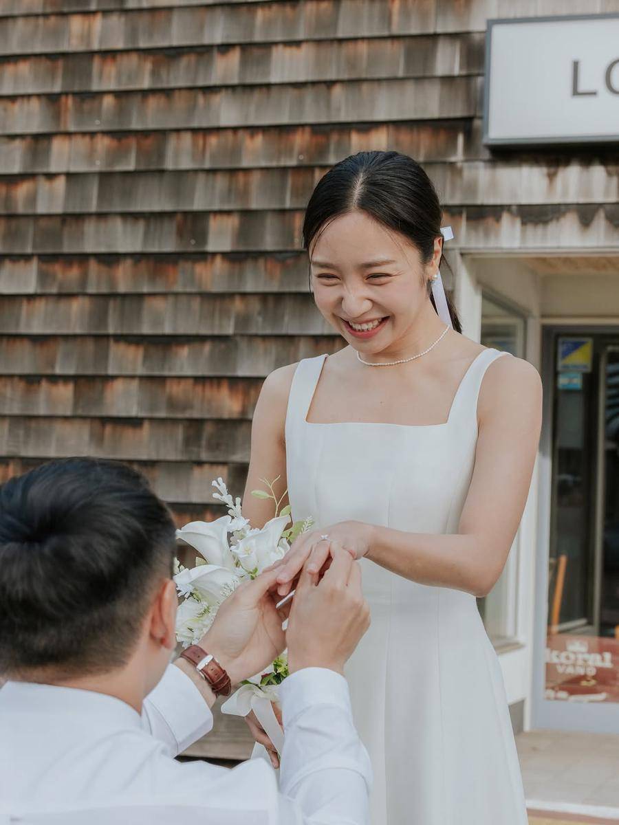 potret prewedding dancer May J Lee (instagram.com/mayj517)