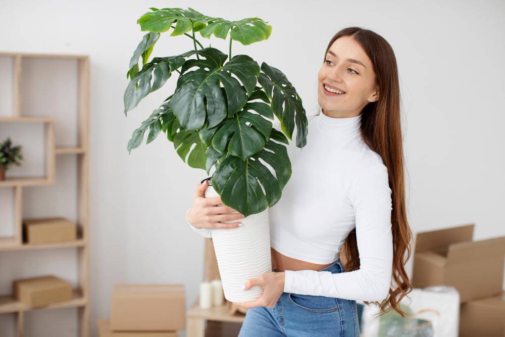 ilustrasi tanaman monstera (freepik.com/freepik)