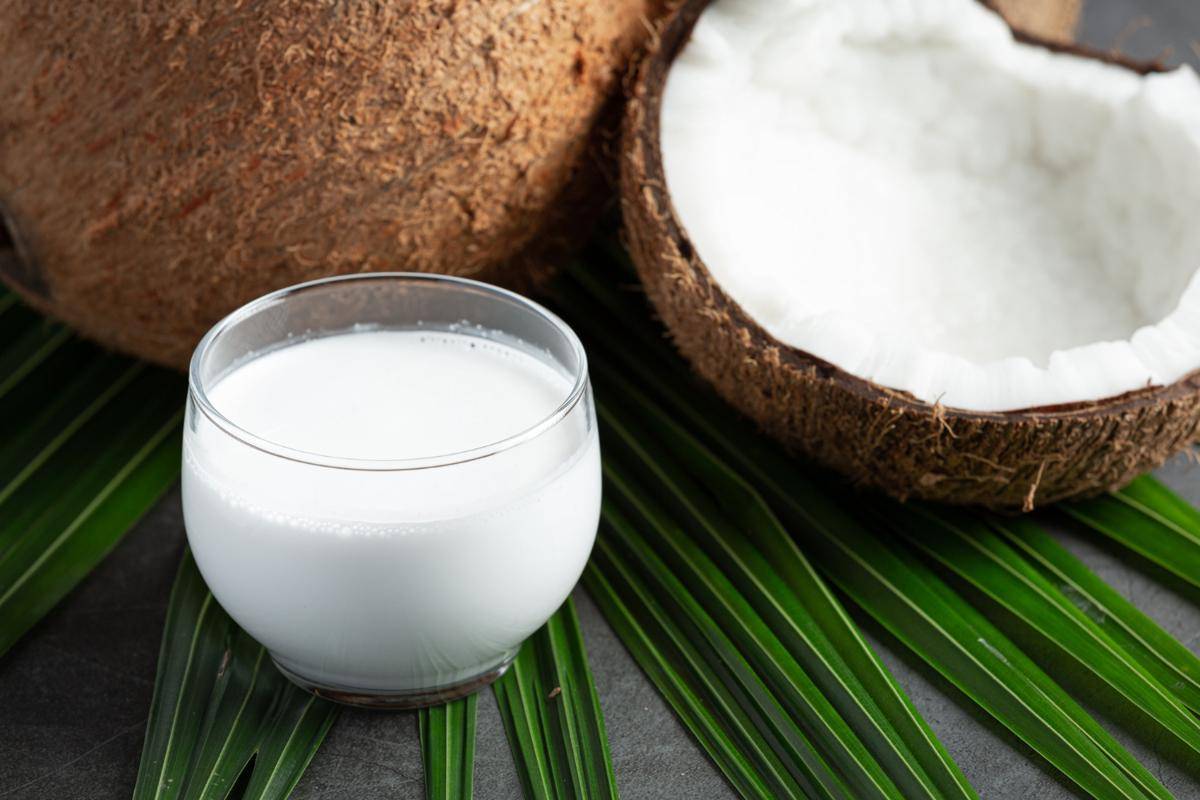 ilustrasi santan kelapa segar (freepik.com/jcomp)