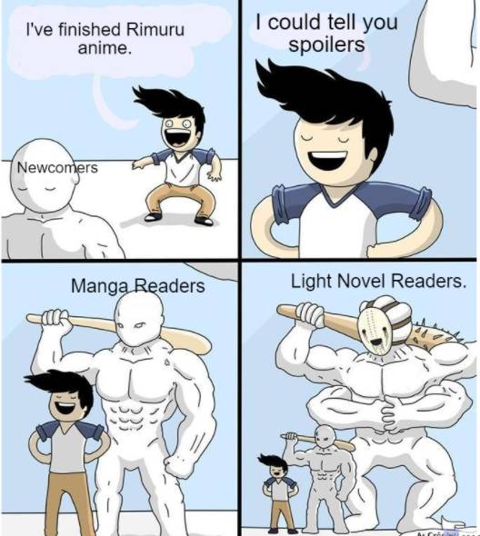 meme anime tentang light novel