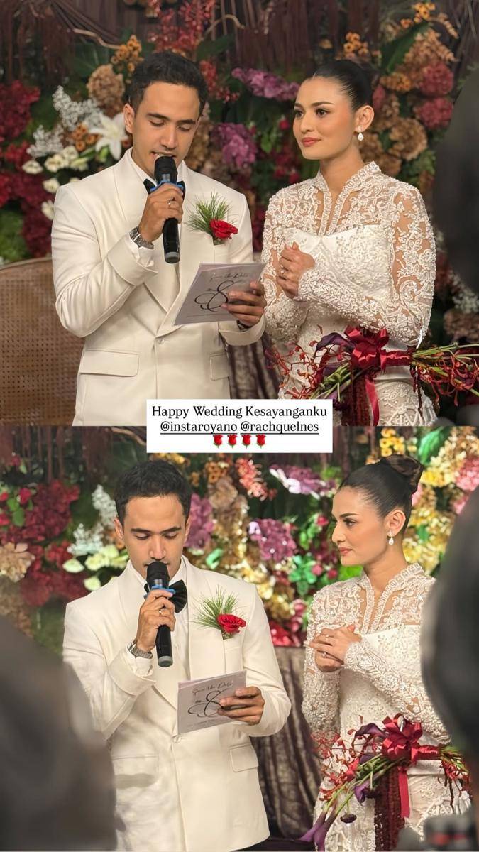 Resepsi Rachquel Nesia dan Kevin Royano (Instagram.com/rachquelnes)