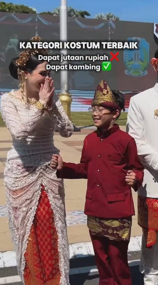 Arumi Baschin Menang Kostum Terbaik HUT RI (Instagram.com/arumibachsin_94)
