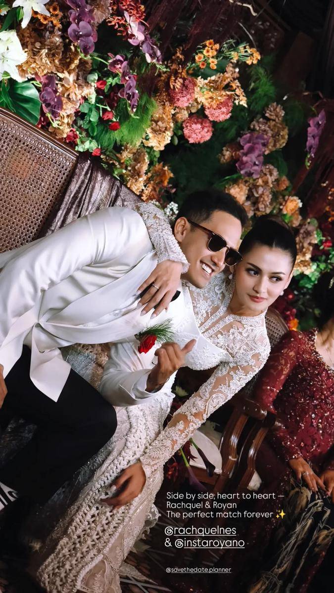 Resepsi Rachquel Nesia dan Kevin Royano (Instagram.com/rachquelnes)