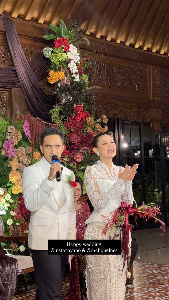 Resepsi Rachquel Nesia dan Kevin Royano (Instagram.com/rachquelnes)