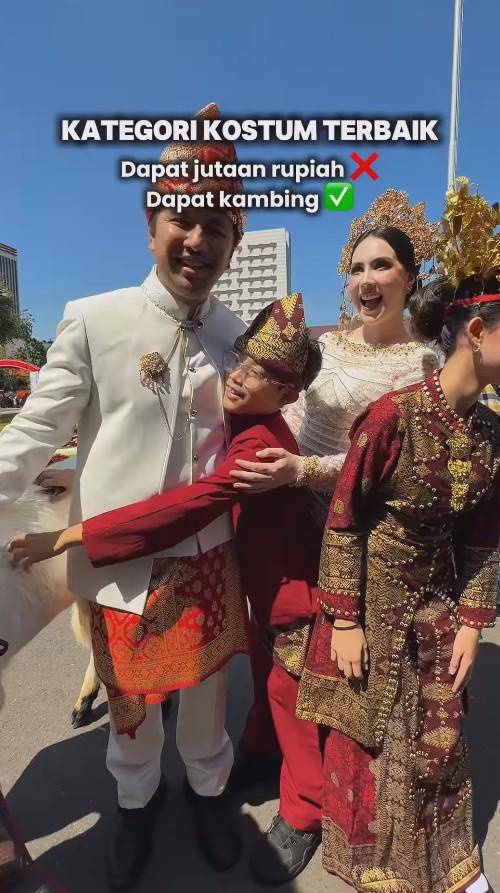 Arumi Baschin Menang Kostum Terbaik HUT RI (Instagram.com/arumibachsin_94)