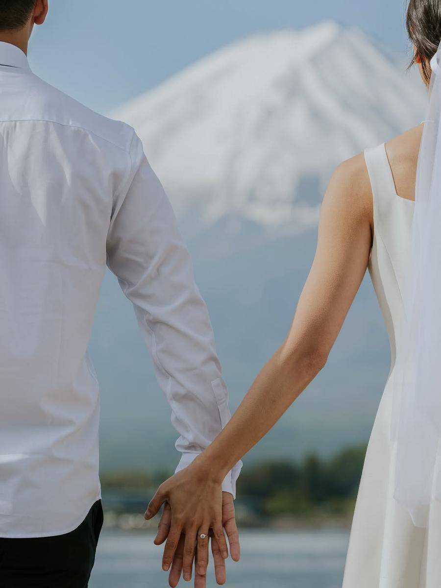 potret prewedding dancer May J Lee (instagram.com/mayj517)