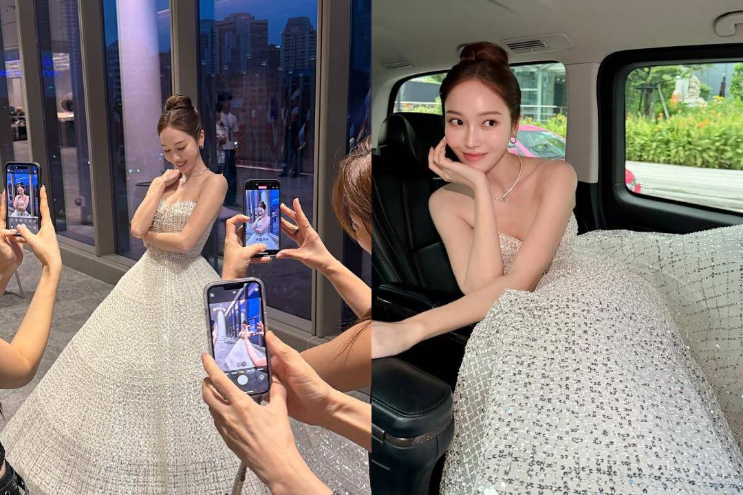 potret Jessica Jung di Weibo Cultural Exchange Night Gala (via instagram.com/jessica.syj)