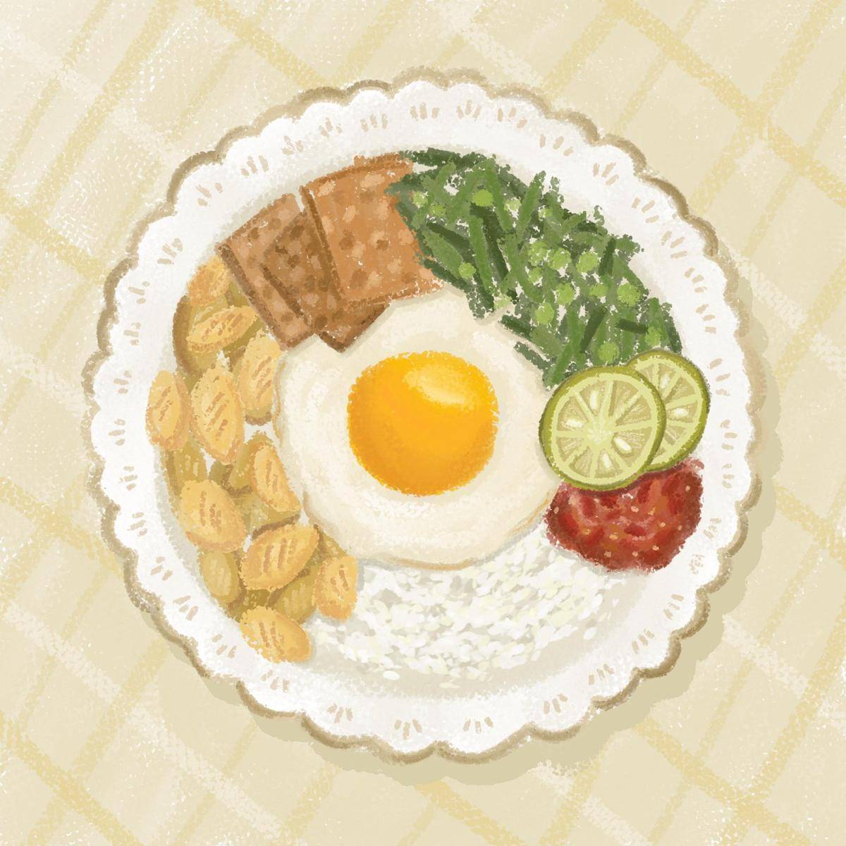 Ilustrasi kuliner nasi jagung (Pixabay/Pastelila)