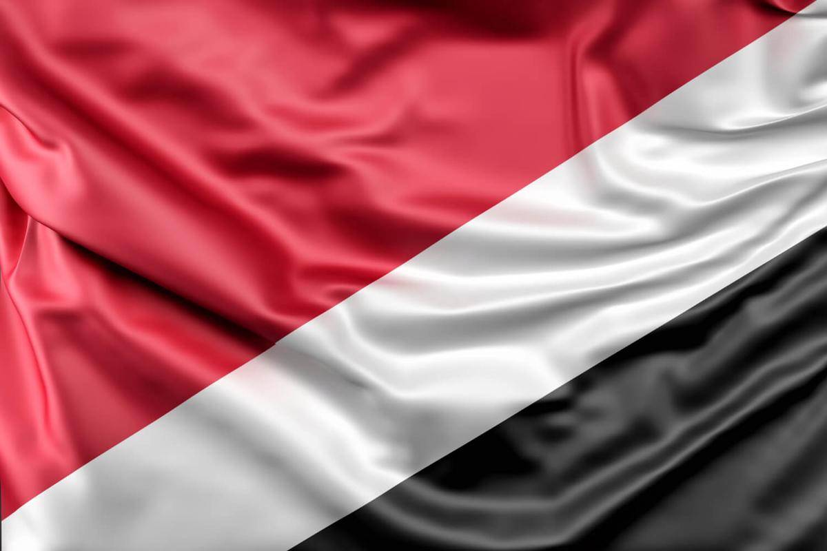 ilustrasi bendera negara Yaman (freepik.com/www.slon.pics)