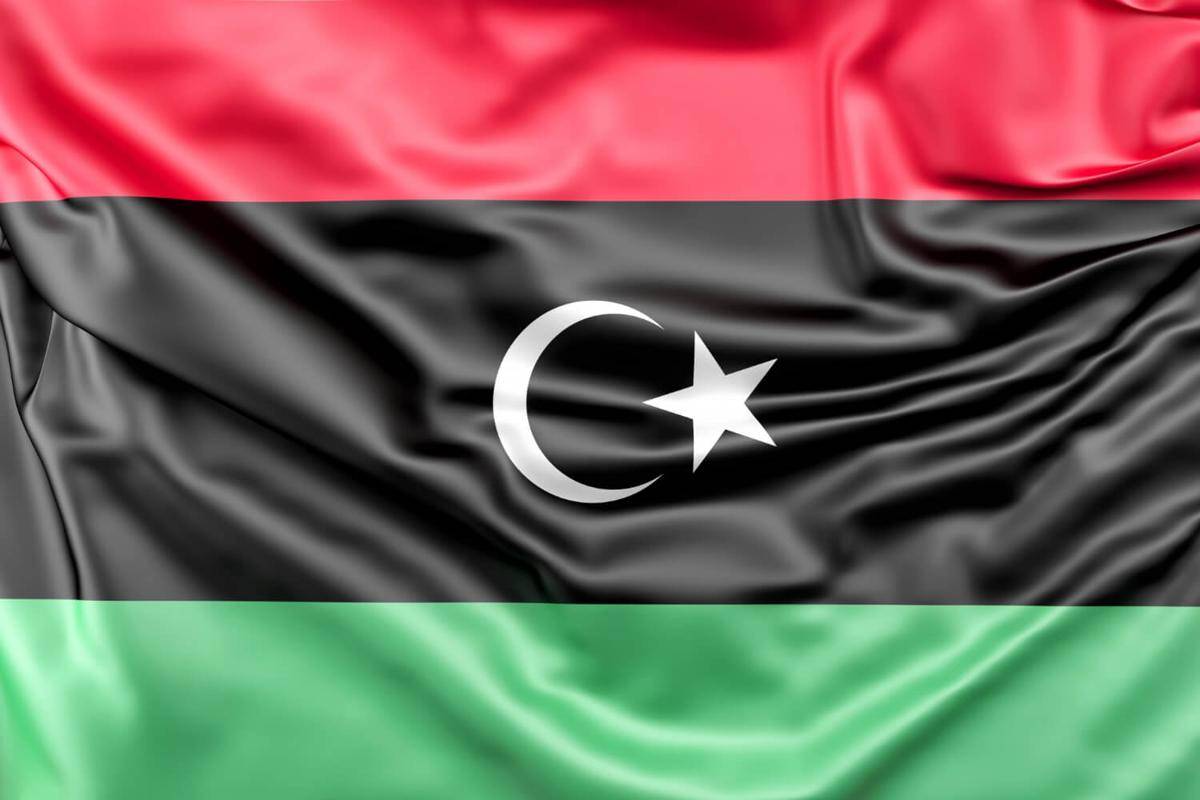 ilustrasi bendera negara Libya (freepik.com/www.slon.pics)