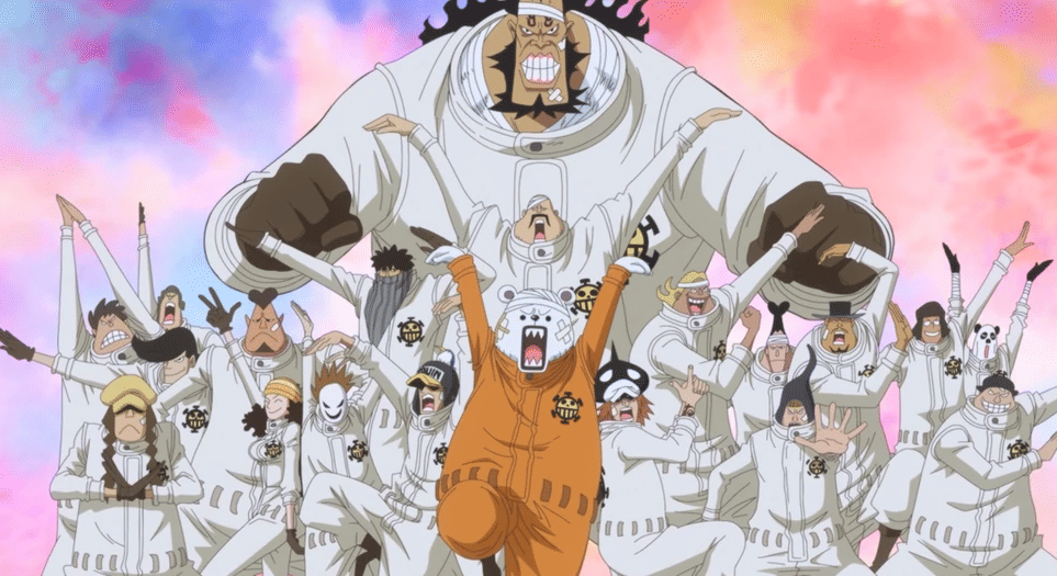 Kru Bajak Laut Hati dari anime One Piece (1999) (dok. Toei Animation/One Piece)
