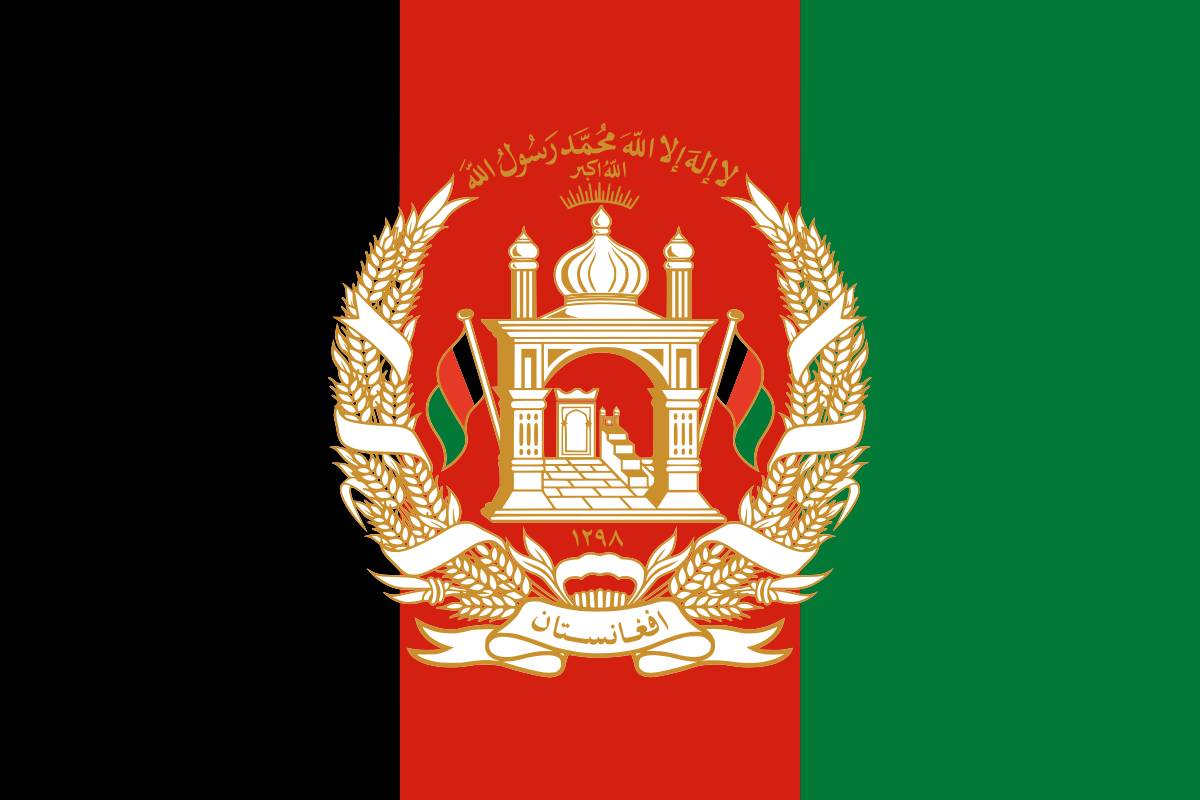 ilustrasi bendera negara Afghanistan (commons.wikimedia.org/BlinxTheKitty)