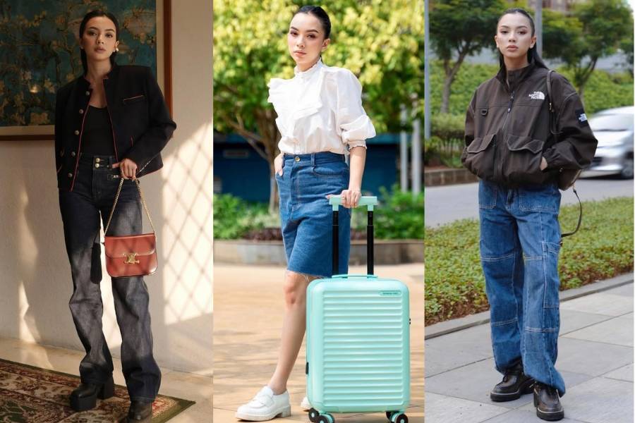 Mix and Match Celana Jeans ala Nazla Alifa Senia (instagram.com/nazlaalifa)