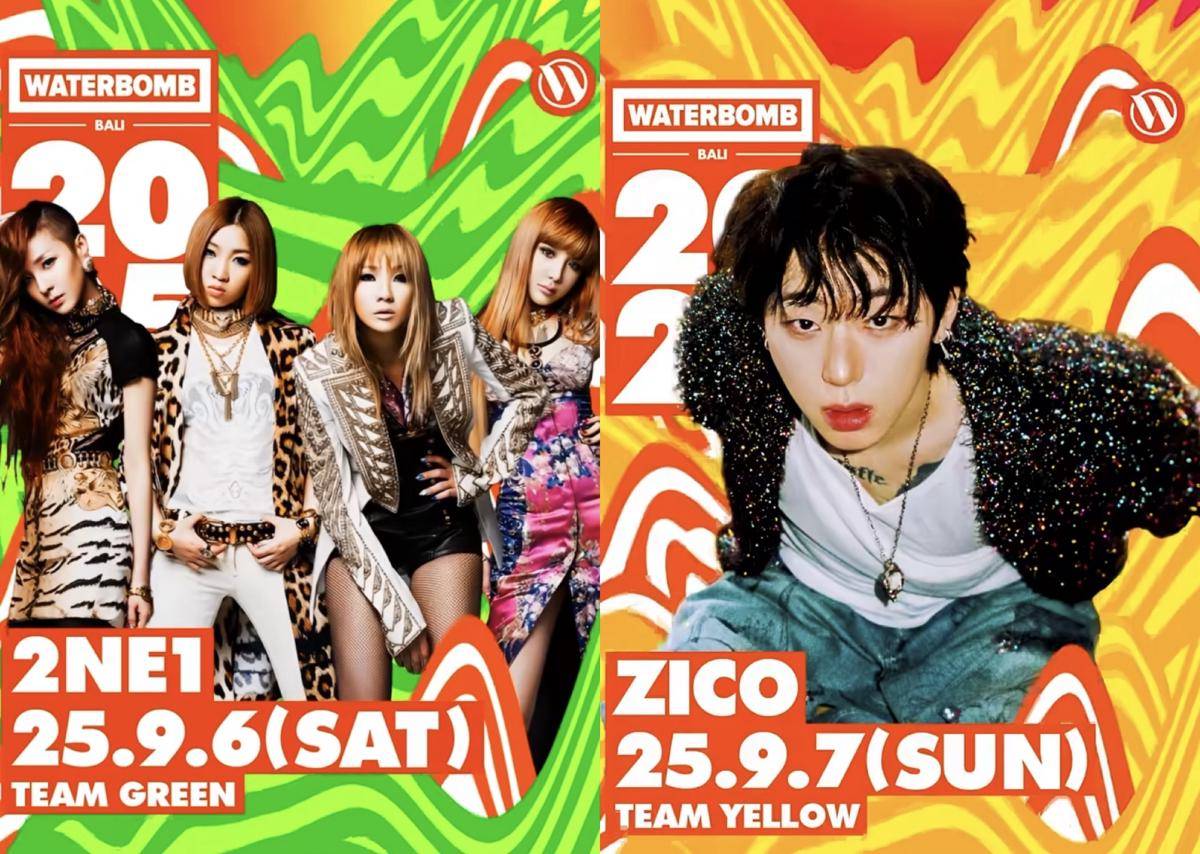 2NE1 dan ZICO