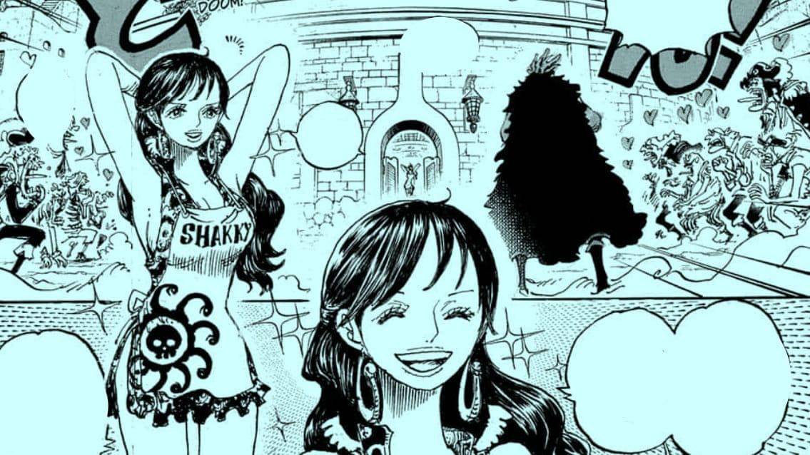 Shakuyaku dan Rocks di One Piece 1157. (Dok. Shueisha, Eiichiro Oda/One Piece)