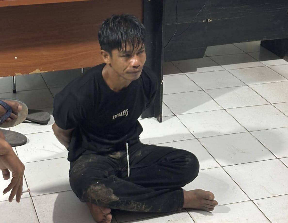 Pelaku pembunuhan kepala desa di Bone, Sulawesi Selatan, saat peringatan HUT ke-80 RI. (Dok. Istimewa)