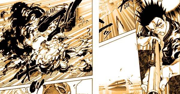 Heisuke meledakkan mobil yang sempat dilempar Kumanomi - Sakamoto Days