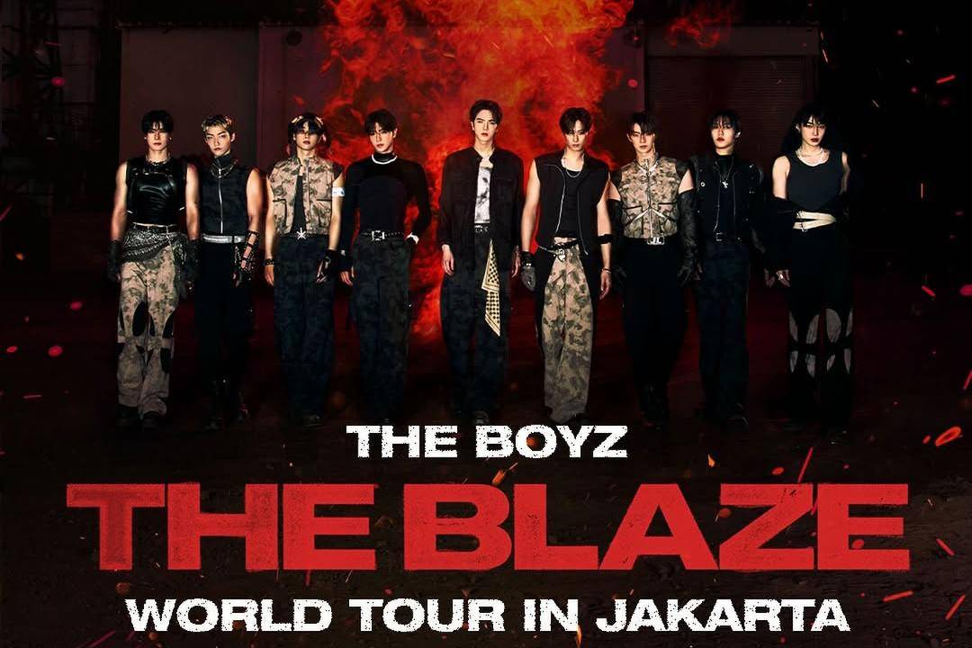 poster konser THE BOYZ (instagram.com/litxperience.id)