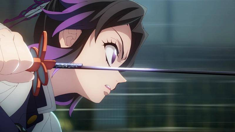 Shinobu di Kimetsu no Yaiba Infinity Castle