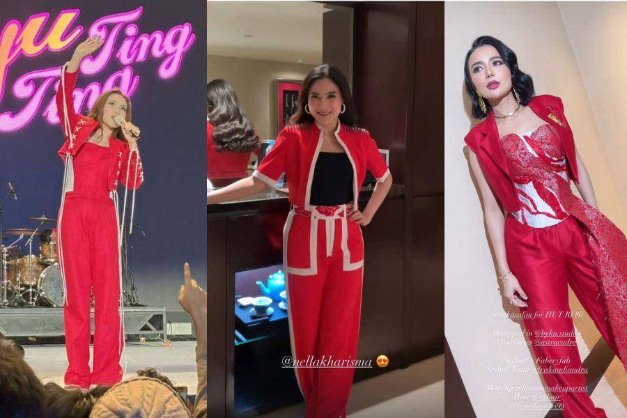 Gaya Artis di Pesta Rakyat dan Karnaval 17-an (instagram.com/ayutingting92 | instagram.com/nellakharisma_ | instagram.com/wikasalim)