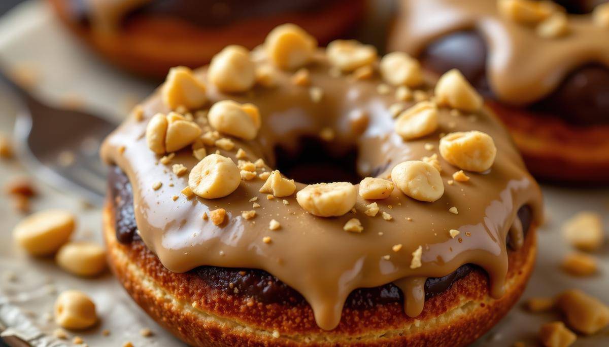ilustrasi donat peanut butter (vecteezy.com/vecteezy)