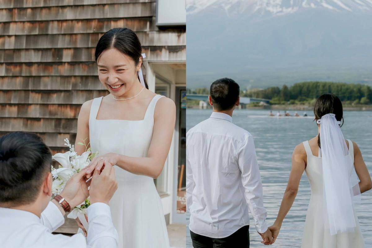 potret prewedding dancer May J Lee (instagram.com/mayj517)
