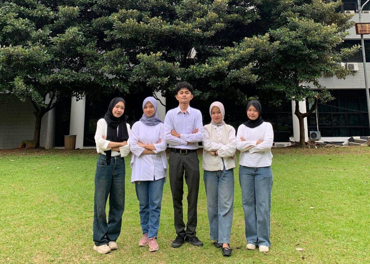 Tim Program Kreativitas Mahasiswa Riset Eksakta (PKM-RE) Universitas Lampung (Unila) (Dok/Humas Unila)