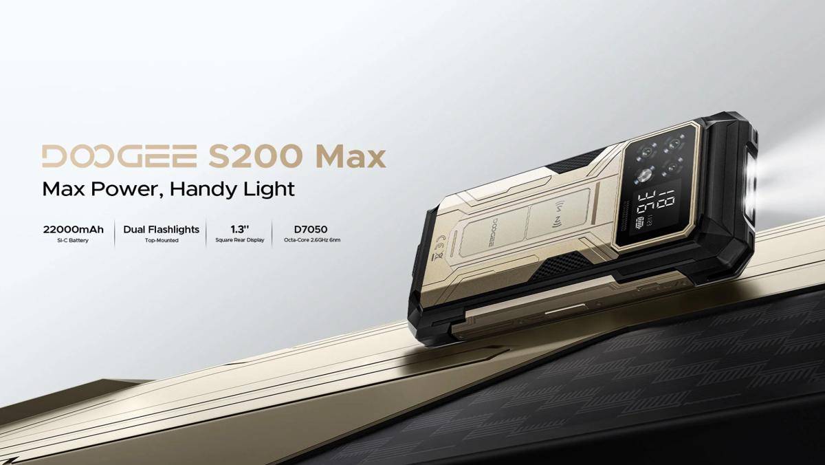 potret DOOGEE S200 Max 5G