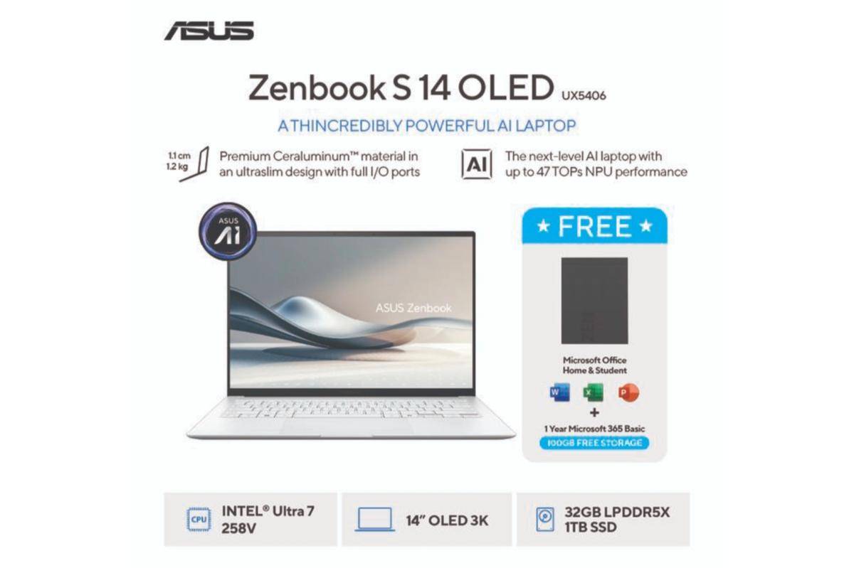 ASUS Zenbook S 14 OLED 