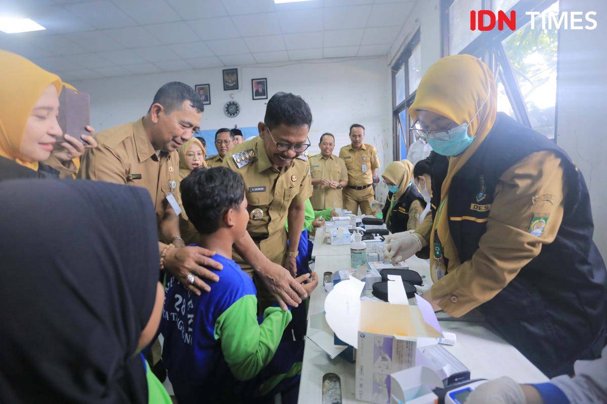 Cek Kesehatan Gratis di Kota Tangerang (IDN Times/Maya Aulia Aprilianti)