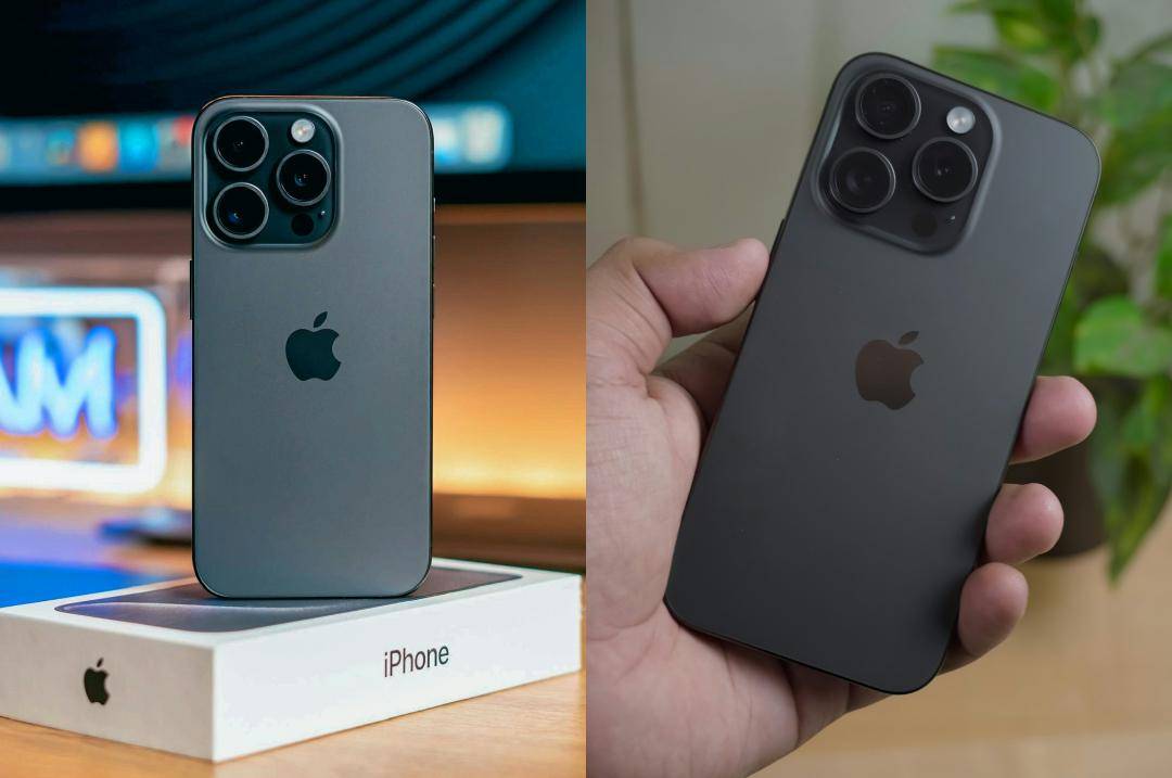potret perangkat iPhone