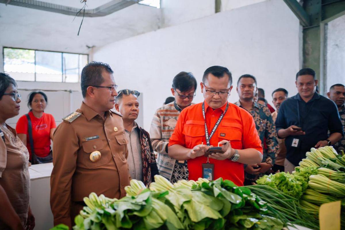 Peluncuran Pasar Digital Lili di Kabupaten Kupang. (Dok KPw BI NTT)